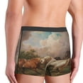 thumbnail image 5 of Naloa Three Horses Oil Painting Print Mens Underwear - Boxers for Men, Classic Briefs for Men, 5 of 9