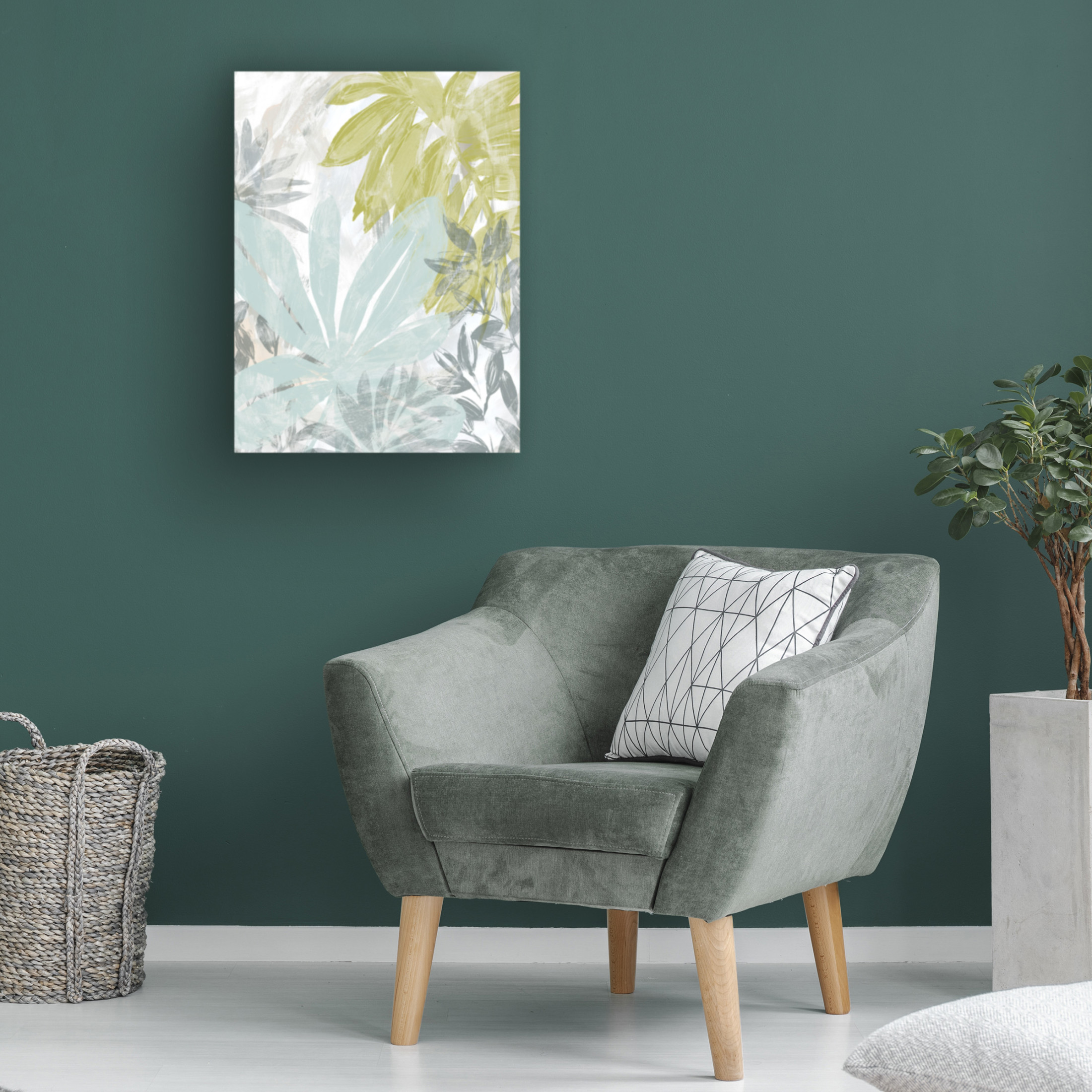 Trademark Fine Art June Erica Vess Isla Breeze II Canvas Wall Art