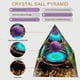 thumbnail image 3 of Pirámide de orgón para energía positiva, pirámides curativas para reducir el estrés Chakra Reiki curación meditación atrae suerte y éxito, 3 of 5