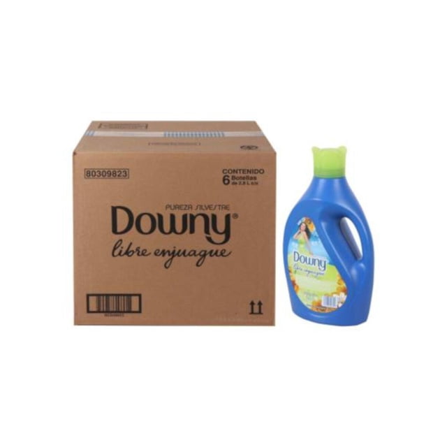 Pack de 6 Suavizante Telas Downy Pureza Silvestre de 2.8 L Downy Pureza Silvestre