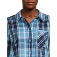 thumbnail image 5 of Time and Tru Women's Flannel Shirt, 5 of 5