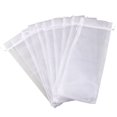 thumbnail image 1 of 20pcs Sheer Wine Bags 5.5x14.5 inch Reusable Simple Bottle Wrap Dresses Festive Packaging Baby Shower Wedding Favors (white), 1 of 5