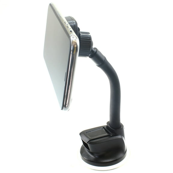 Magnetic Car Mount for Samsung Galaxy A54 5G Phone - Holder Dash Windshield Gooseneck Strong Grip J2R Compatible With Galaxy A54 5G Model