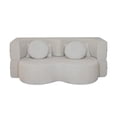 thumbnail image 1 of Sofá Cama De Espuma Sellada Al Vacío 2 Plazas Japandi Kanso Beige, 1 of 6