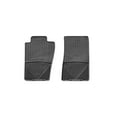 thumbnail image 1 of Weathertech Floor Mat W11 All-Weather; Direct-Fit; Deeply Sculpted Channels; Black; Thermoplastic Elastomer TPE; 2 Piece, 1 of 4