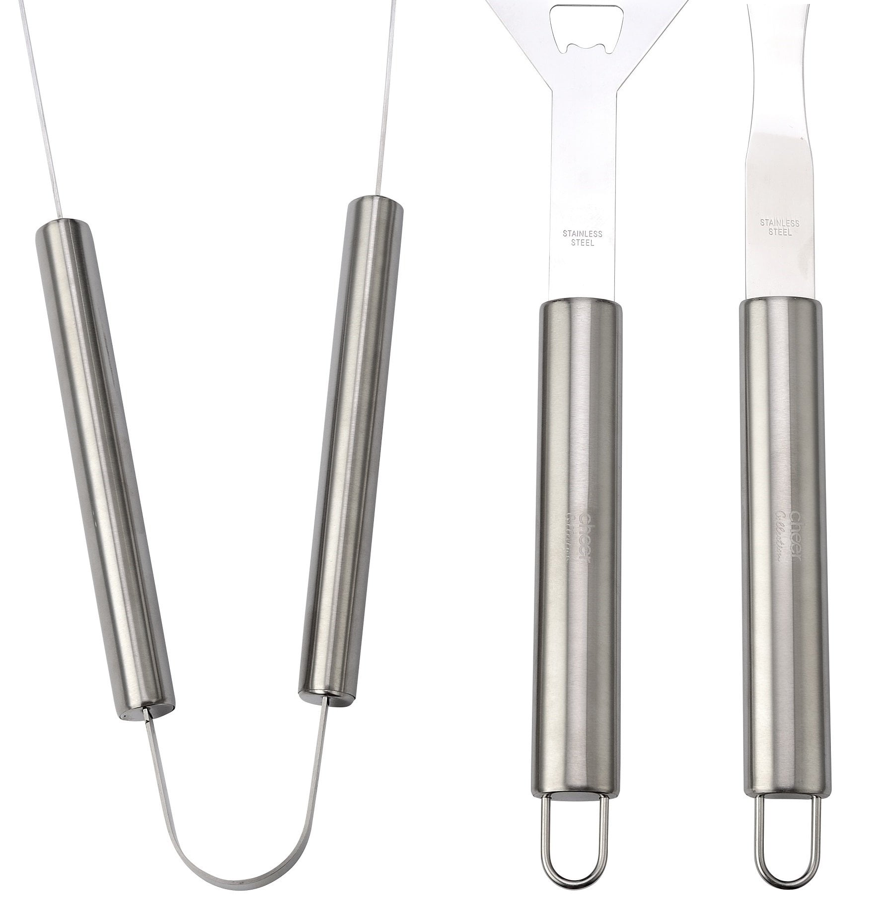 Cheer Collection Stainless Steel Grilling Tool Set & Reviews