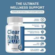 Clear Nail Plus Nail & Skin Support, ClearNail Advanced (60 Capsules)