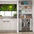 thumbnail image 5 of LALILO Kitchen Curtain Valance Deep Tropical With River Rod Pocket Window Curtain 52"x 18" Set of 2, 5 of 5