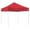 Red, variant on Impact Canopy 10x10 Instant Pop Up Canopy Tent, Straight Leg, Weight Bags, Roller Bag, White