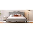 thumbnail image 2 of Modern Grey Queen Bed Frame - Elegant, Easy to Assemble in Bedroom, 2 of 2