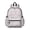 Gray Pink Baseball, variant on Pink Baseball Gear Pattern Backpack for School, Cute School Bag with Adjustable Shoulder Straps and Padded Back, 13.4"x11"x4.7"