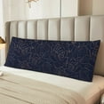 thumbnail image 6 of KLL Ultra Soft Microfiber Body Pillow Cover/Pillowcases 20"x54" with Hidden Zipper Closure-Navy Dark Blue, 6 of 8