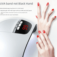 thumbnail image 3 of 54W nail light phototherapy machine nail glue baking light LED automatic induction nail machine-white, 3 of 3