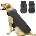 thumbnail image 3 of CNKOO Pet Warm Dog Coat  Reflective Dog Plush Vest  Winter Cold Weather Coat  Adjustable Durable Dog Winter Jacket  Thick Fleece Snow Suit for Small Medium and Large Dogs, 3 of 6