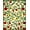Red, Pattern 3, variant on ODIKA 4'x6' Machine Washable Non-Slip Area Rug, Sunny Garden Adventure With Trees and Critters High Traffic Rug, Green, 282255
