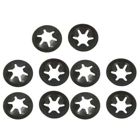 Unique Bargains 10Pcs 6mm x 16mm Internal Tooth Locking Washers