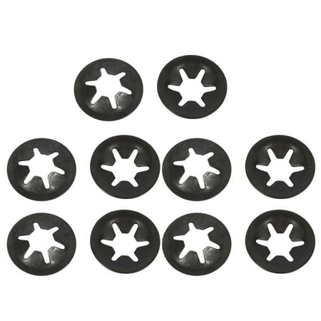 

Unique Bargains 10 Pcs 6mm x 16mm Internal Tooth Starlock Star Lock Locking Washers
