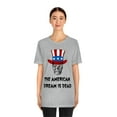 thumbnail image 3 of American Dream is Dead | Skull with Patriotic Hat | Angry American Shirt, 3 of 8