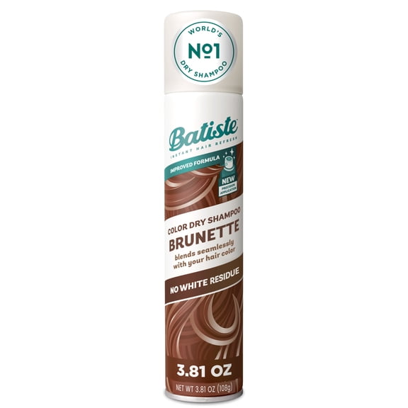 Batiste Dry Shampoo for Brunette Hair, Refresh Hair Between Washes, Adds Texture and Body, 3.81 oz