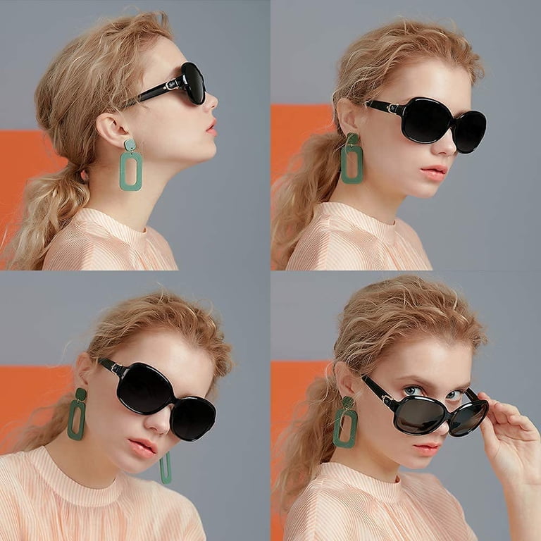 Classic Oversized Polarized Sunglasses for Women Composite 