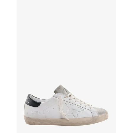 

MAN Leather sneakers with used effect