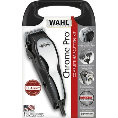  Wahl Chrome Pro Complete Haircutting Kit Walmart com
