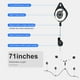 thumbnail image 5 of 6 uds. gestión de cables rotación Cable VR ganchos de techo accesorios silenciosos para juegos VR JShteea El nuevo, 5 of 9