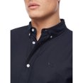 thumbnail image 5 of Bewley & Ritch - Camisa Balton de Oxford de Manga Corta para Hombre (Marino), 5 of 5