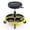 Yellow, variant on Resenkos 330 LBS Capacity Pneumatic Rolling Mechanic Stool with Padded Seat-Yellow