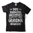 thumbnail image 2 of Women's Grandma T-Shirt Funny Grandma Shirt Grandma Shirts Grandmother Gift Grandmother Shirt (Medium Military Green), 2 of 6