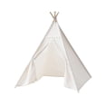 thumbnail image 3 of Tienda de juegos con trípode para niños, tipi indio blanco, 3 of 9