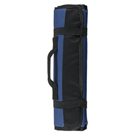 

Kitchen Tool Storage Bag Chef Portable Oxford Cloth 22 Pockets Chopping Tool Organizer Pouch Blue