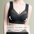 thumbnail image 3 of Ropa interior deportiva de una pieza con copa de látex fija, sin costuras, de seda helada, fina, hermosa, con espalda envuelta y sin aros, 3 of 5