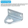 thumbnail image 4 of Unique Bargains Cylinder Rod Splint Mounting Bracket, 3 Pack MAL Pneumatic Parts for 16mm, 4 of 5