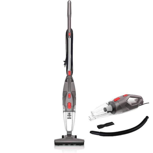 MOOSOO Lightweight Corded Stick Vacuum Cleaner 4in1 Upright Vacuum