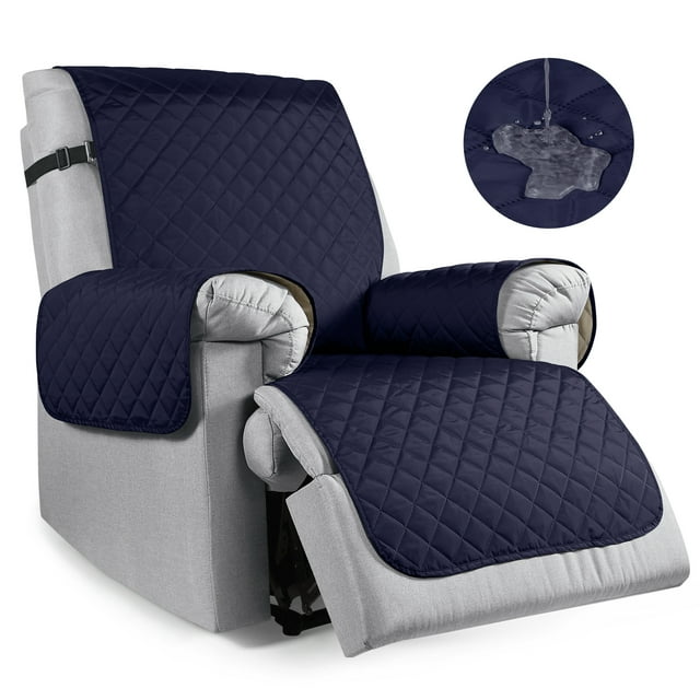 TAOCOCO Reversible Quilted Recliner Chair Cover,100 Waterproof