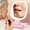 Pink-square, variant on 30X/1X Magnifying Mirror with Light, 2000mAh Rechargeable with Battery Display, 3-in-1 Design: Height-Increasing Upright/Foldable/Hangable, Double-Sided with 3 Color Modes, Perfect for Women