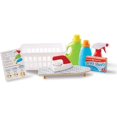 thumbnail image 1 of Juego de Cesta de Lavandería Melissa & Doug con Accesorios Hecho de Madera Infantil Multicolor Melissa & Doug MD92945, 1 of 2