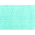 thumbnail image 1 of Ahgly Company Indoor Rectangle Persian Turquoise Blue Traditional Area Rugs, 8' x 12', 1 of 4