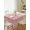 Pink, variant on Purple Gold Table Cloth, Abstract Flower Ombre Aesthetics Paint Waterproof Tablecloth for Rectangle Tables, Reusable Washable Fabric Table Cover for Restaurant Kitchen Dining Tables 54"x108"