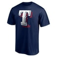 thumbnail image 2 of Men's Navy Texas Rangers Red White and Team T-Shirt, 2 of 3