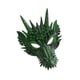 thumbnail image 3 of Máscara de dragón 3D que cubre toda la cabeza, máscara de media cara de fantasía para fiesta 3D, máscara de animal aterrador verde, 3 of 9