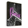 thumbnail image 2 of Neon Nights In Paris Premium Gallery Wrapped Canvas - Ready to Hang, 2 of 9