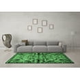 thumbnail image 3 of Ahgly Company Indoor Rectangle Persian Emerald Green Traditional Area Rugs, 7' x 9', 3 of 4