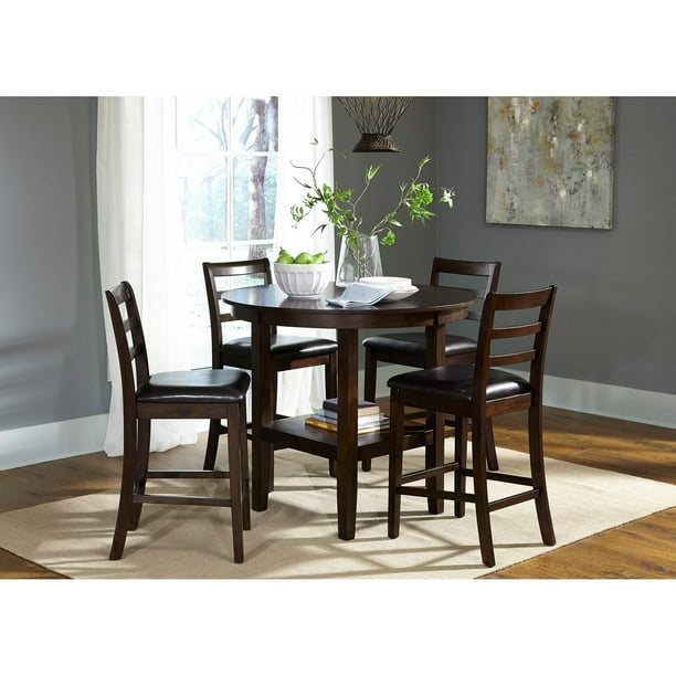 Liberty Furniture Industries Bradshaw 5 Piece Pub Dining Table Set