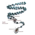 thumbnail image 5 of Rosary Necklace Catholic Necklace Our Lady Of Guadalupe Holy Pendant Clavicle, 5 of 5