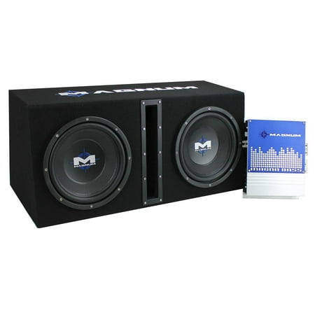MTX Magnum MB210SP 10-Inch 400W RMS Dual Loaded Subwoofer Sub Box System