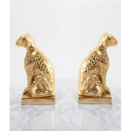 

Leopard Bookends