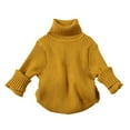 thumbnail image 3 of Unisex Baby Boys Girls Knit Sweater High Collar Long Sleeve Fashion Cable Knit Pullover Top Cute Tops Warm Fall Winter Clothes Outfit for Boys Girls Size 7-8, 3 of 3