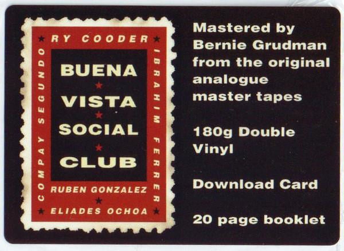 Buena Vista Social Club Vinyl - Original Music & Performance by